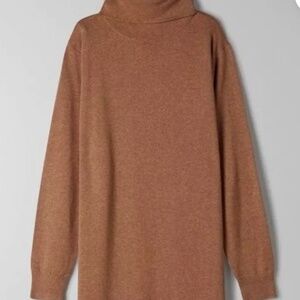 Babaton Murray Sweater Dress Camel